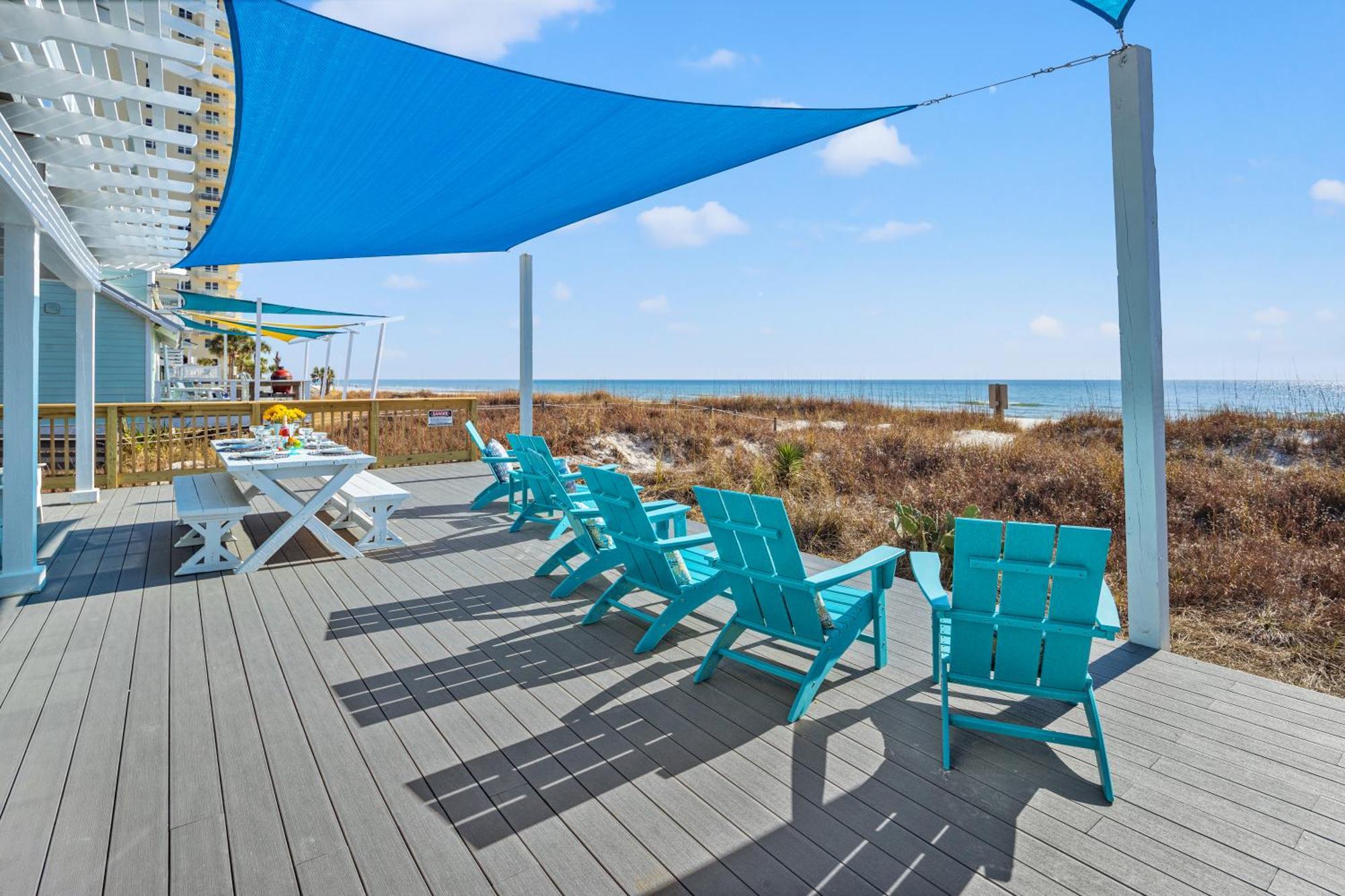 Luxury Gulf Front Property! Directly On The Beach! Sleeps 15! Panama City Beach Kültér fotó