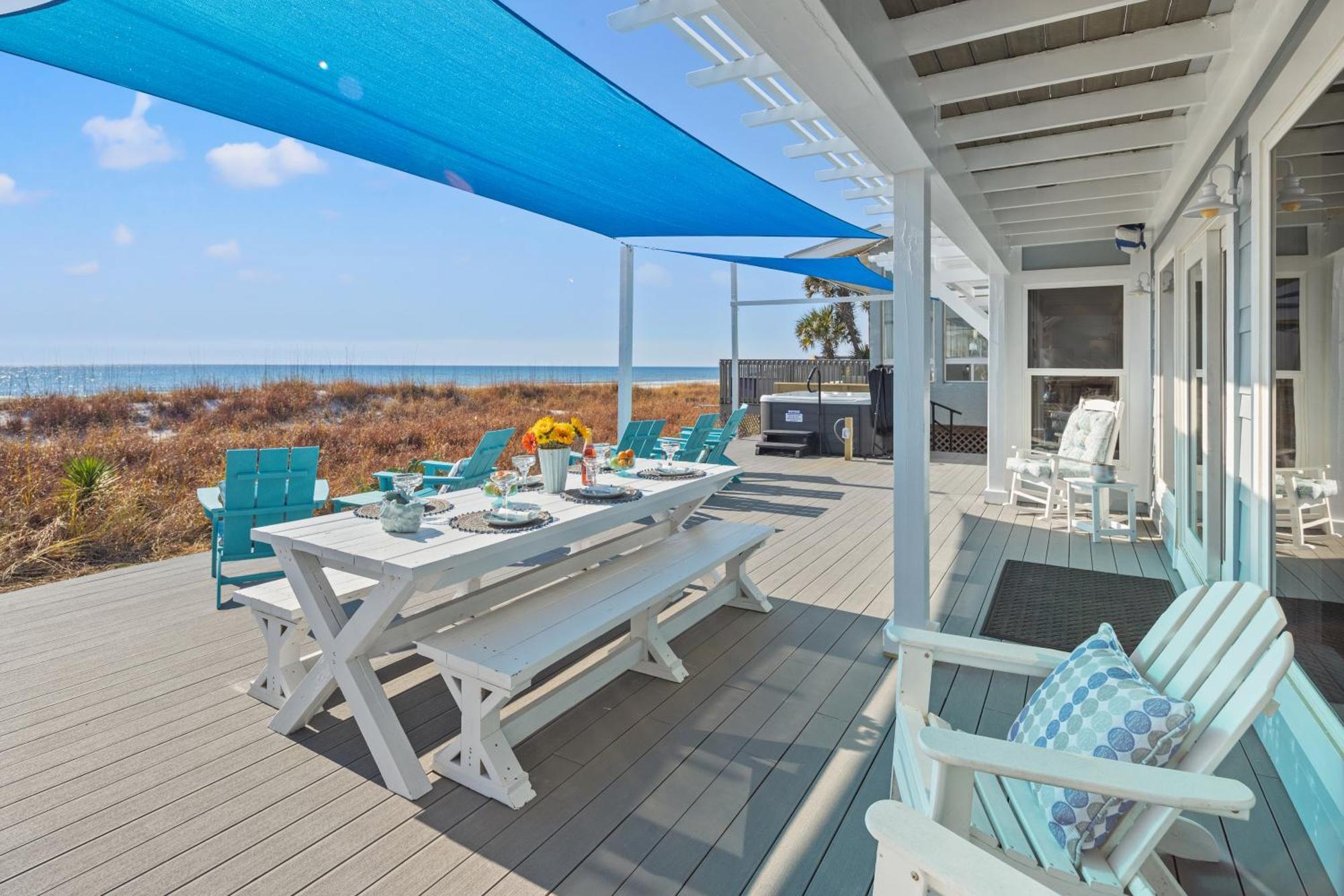 Luxury Gulf Front Property! Directly On The Beach! Sleeps 15! Panama City Beach Kültér fotó