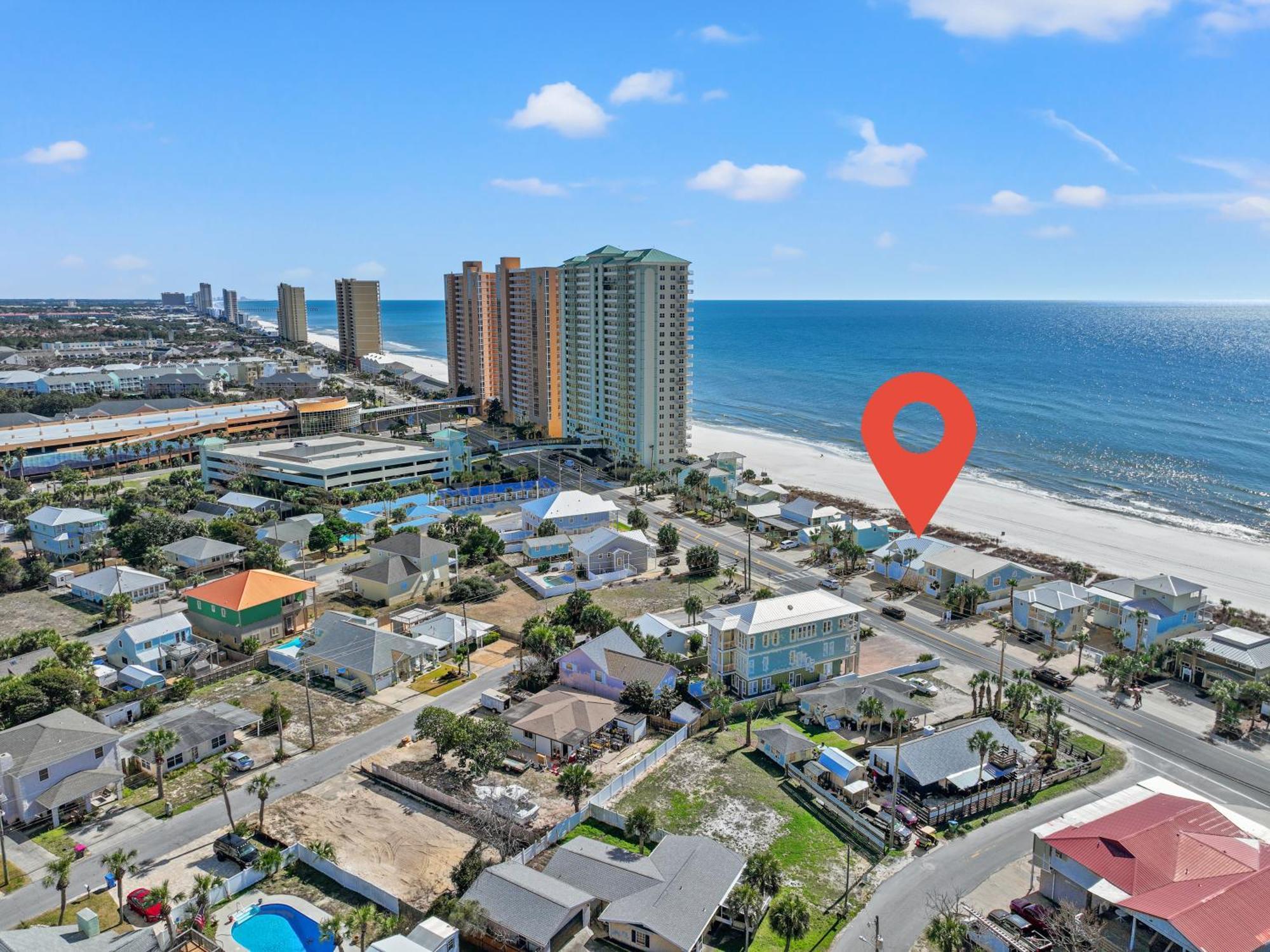 Luxury Gulf Front Property! Directly On The Beach! Sleeps 15! Panama City Beach Kültér fotó